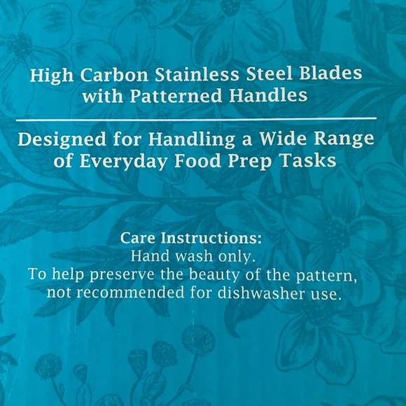 The Pioneer Woman Knife Set with Wood Block, 5 pieces - Picture 4 of 6